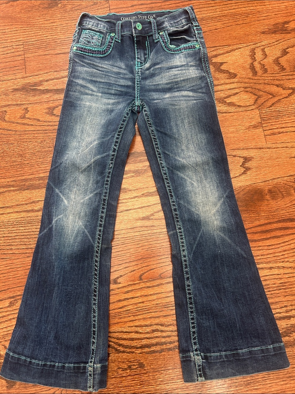 Girls Cowgirl Tuff Co Jeans